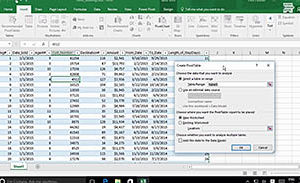 Microsoft Excel 2016 Level 4.1: Preparing Data and Creating Pivot Tables