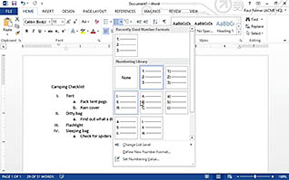 Microsoft Word 2013: Formatting Text and Paragraphs - Free Training Power