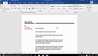 formatting legal documents with microsoft word 2016