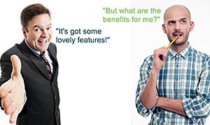 Features And Benefits In 1 Minute