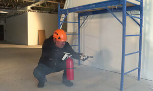 Using Fire Extinguishers In Construction Environments
